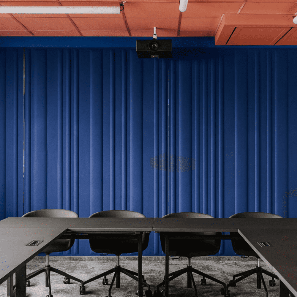 Panneau acoustique mural décoratif