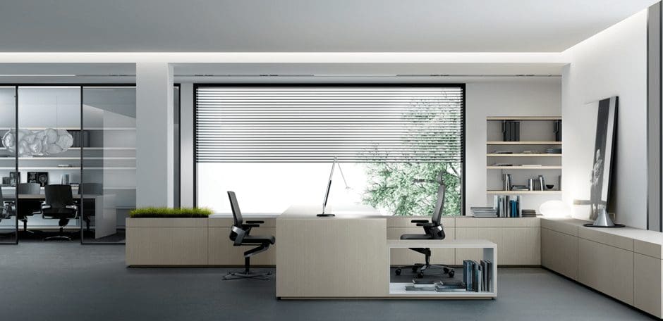Bureau de direction exécutif - mobilier haut de gamme
